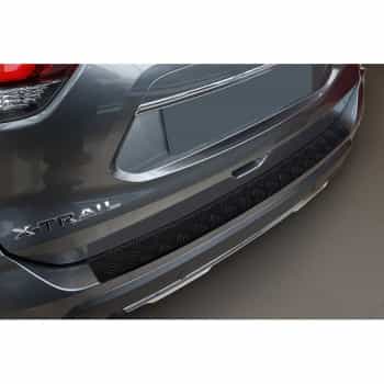Protecteur de pare-chocs arrière en aluminium noir mat pour Nissan X-Trail III (T32) Facelift 2017-2021 'R