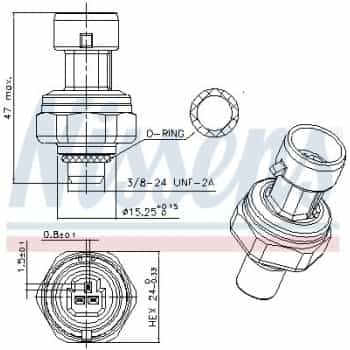 Pressostat, climatisation
