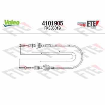 Cable d'embrayage