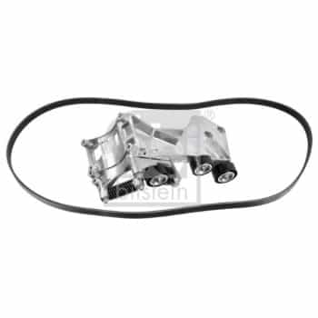 Courroie trapézoïdale multiple, jeu de courroies trapézoïdales pour générateur de démarrage 183549 FEBI