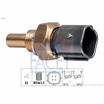 Sonde de température, liquide de refroidissement Made in Italy - OE Equivalent 7.3316 Facet