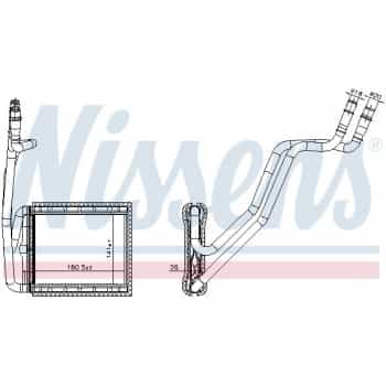 Radiateur de chauffage, chauffage intérieur