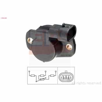 Capteur, position du papillon Made in Italy - OE Equivalent 1.995.093 EPS Facet