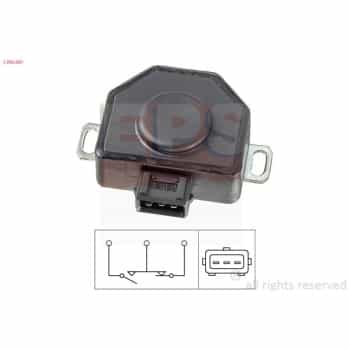 Capteur, position du papillon Made in Italy - OE Equivalent 1.995.091 EPS Facet