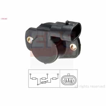 Capteur, position du papillon Made in Italy - OE Equivalent 1.995.083 EPS Facet