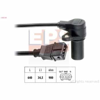 Capteur d'angle, vilebrequin Made in Italy - OE Equivalent 1.953.155 EPS Facet