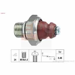 Indicateur de pression d'huile Made in Italy - OE Equivalent 1.800.074 EPS Facet