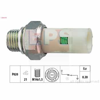 Indicateur de pression d'huile Made in Italy - OE Equivalent 1.800.076 EPS Facet