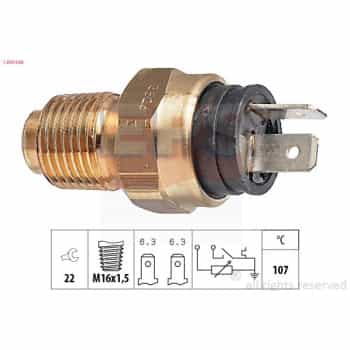 Sonde de température, liquide de refroidissement Made in Italy - OE Equivalent 1.830.526 EPS Facet