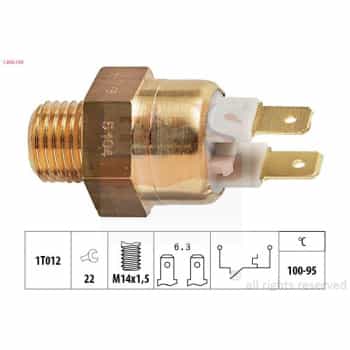Interrupteur de température, ventilateur de radiateur Made in Italy - OE Equivalent 1.850.104 EPS Facet