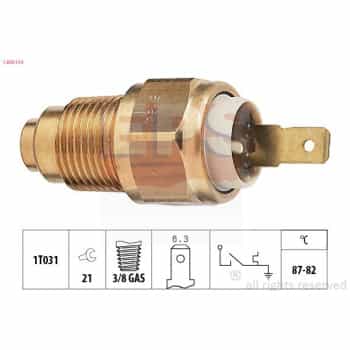 Interrupteur de température, ventilateur de radiateur Made in Italy - OE Equivalent 1.850.154 EPS Facet