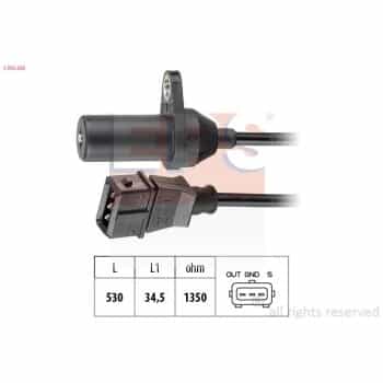 Capteur d'angle, vilebrequin Made in Italy - OE Equivalent 1.953.265 EPS Facet