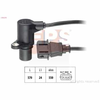 Capteur d'angle, vilebrequin Made in Italy - OE Equivalent 1.953.273 EPS Facet