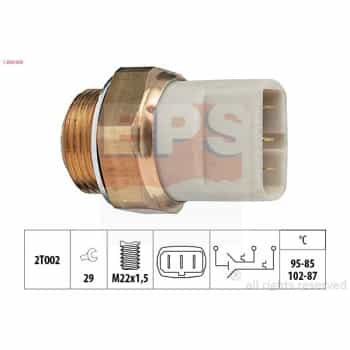 Interrupteur de température, ventilateur de radiateur Made in Italy - OE Equivalent 1.850.605 EPS Facet