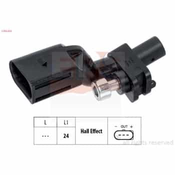 Capteur d'angle, vilebrequin Made in Italy - OE Equivalent 1.953.552 EPS Facet