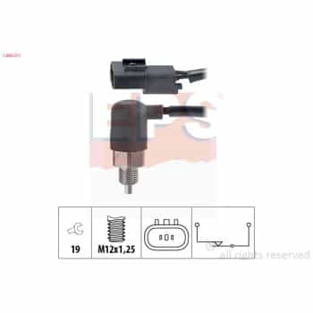 Contacteur, feu de recul Made in Italy - OE Equivalent 1.860.211 EPS Facet