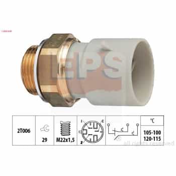 Interrupteur de température, ventilateur de radiateur Made in Italy - OE Equivalent 1.850.649 EPS Facet