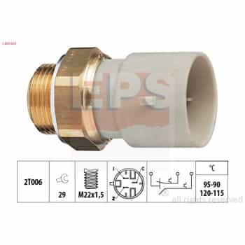 Interrupteur de température, ventilateur de radiateur Made in Italy - OE Equivalent 1.850.655 EPS Facet