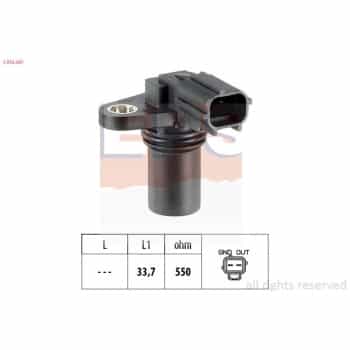 Capteur, position d'arbre à cames Made in Italy - OE Equivalent 1.953.281 EPS Facet