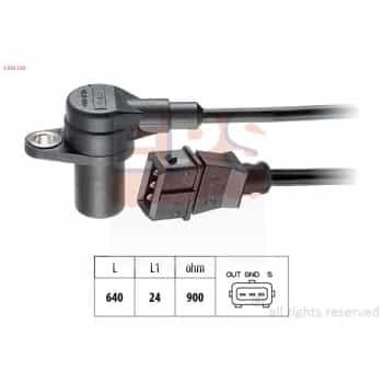 Capteur d'angle, vilebrequin Made in Italy - OE Equivalent 1.953.132 EPS Facet