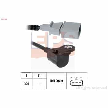 Capteur, position d'arbre à cames Made in Italy - OE Equivalent 1.953.605 EPS Facet