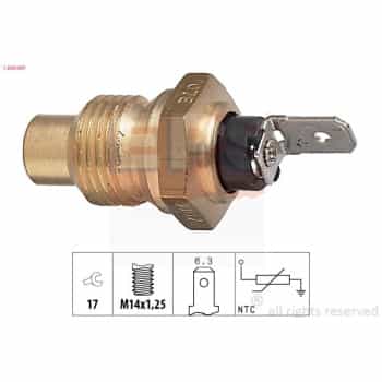 Sonde de température, liquide de refroidissement Made in Italy - OE Equivalent 1.830.007 EPS Facet