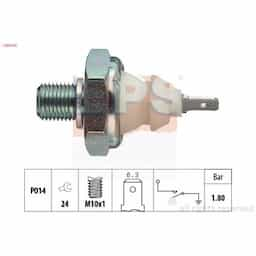 Indicateur de pression d'huile Made in Italy - OE Equivalent 1.800.045 EPS Facet