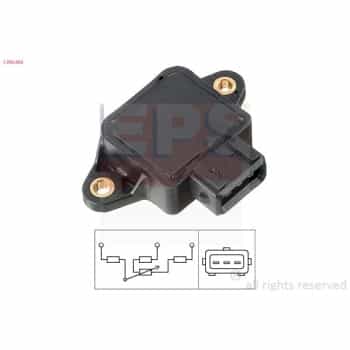 Capteur, position du papillon Made in Italy - OE Equivalent 1.995.002 EPS Facet