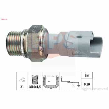 Indicateur de pression d'huile Made in Italy - OE Equivalent 1.800.130 EPS Facet