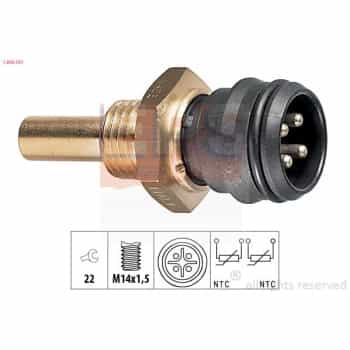 Sonde de température, liquide de refroidissement Made in Italy - OE Equivalent 1.830.151 EPS Facet