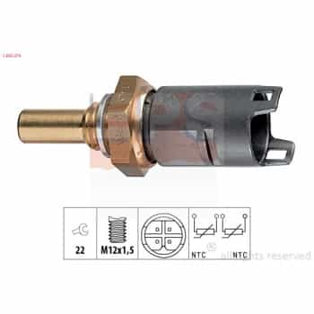 Sonde de température, liquide de refroidissement Made in Italy - OE Equivalent 1.830.274 EPS Facet