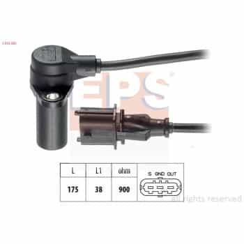 Capteur d'angle, vilebrequin Made in Italy - OE Equivalent 1.953.382 EPS Facet