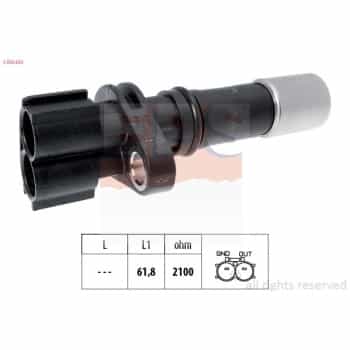 Capteur d'angle, vilebrequin Made in Italy - OE Equivalent 1953633 EPS Facet