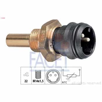 Sonde de température, liquide de refroidissement Made in Italy - OE Equivalent 7.3183 Facet