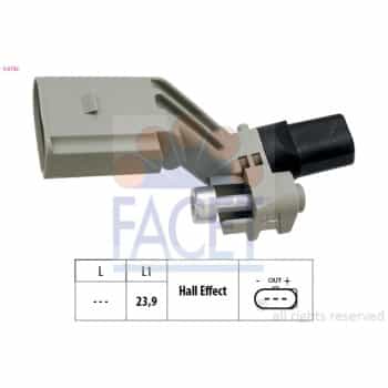 Capteur d'angle, vilebrequin Made in Italy - OE Equivalent 9.0742 Facet
