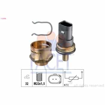 Sonde de température, liquide de refroidissement Made in Italy - OE Equivalent 7.3278K Facet