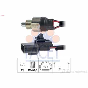 Contacteur, feu de recul Made in Italy - OE Equivalent