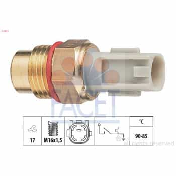Interrupteur de température, ventilateur de radiateur Made in Italy - OE Equivalent 7.5223 Facet