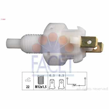 Interrupteur des feux de freins Made in Italy - OE Equivalent 7.1004 Facet