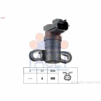 Capteur d'angle, vilebrequin Made in Italy - OE Equivalent 9.0333 Facet