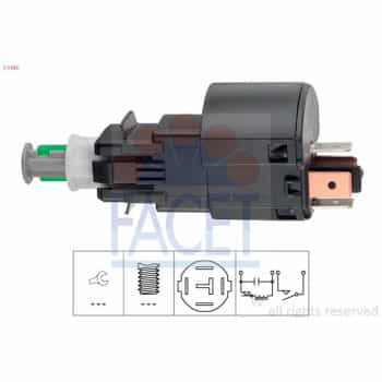 Interrupteur des feux de freins Made in Italy - OE Equivalent 7.1163 Facet