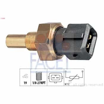 Sonde de température, liquide de refroidissement Made in Italy - OE Equivalent 7.3165 Facet