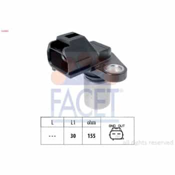 Capteur d'angle, vilebrequin Made in Italy - OE Equivalent 9.0263 Facet