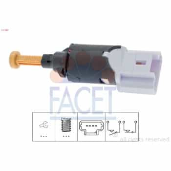 Interrupteur des feux de freins Made in Italy - OE Equivalent 7.1197 Facet