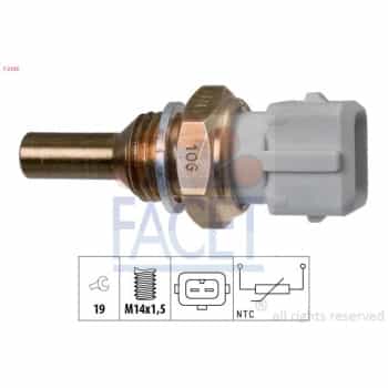 Sonde de température, liquide de refroidissement Made in Italy - OE Equivalent 7.3126 Facet