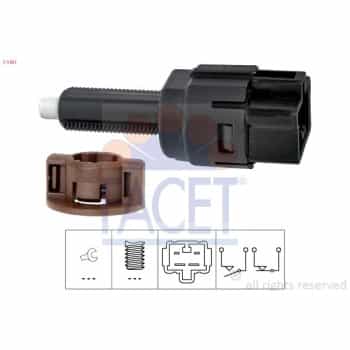Interrupteur des feux de freins Made in Italy - OE Equivalent 7.1261 Facet