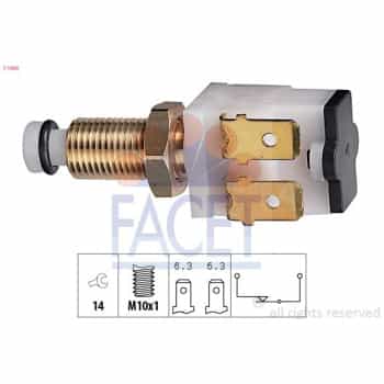 Interrupteur des feux de freins Made in Italy - OE Equivalent 7.1009 Facet