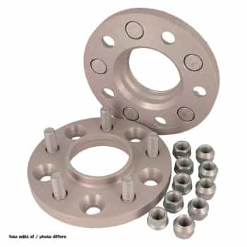 H&R DRM System Jeu d'entretoises de roue 40mm par essieu - Pas 5x120 - Moyeu 64,0mm - Taille de boulon M14x1,5 -