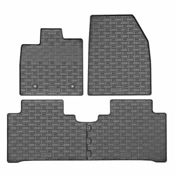 Tapis en caoutchouc sur mesure pour BYD Atto 3 2022- (4 pièces + système de montage)