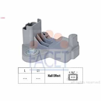 Capteur d'angle, vilebrequin Made in Italy - OE Equivalent 9.0602 Facet